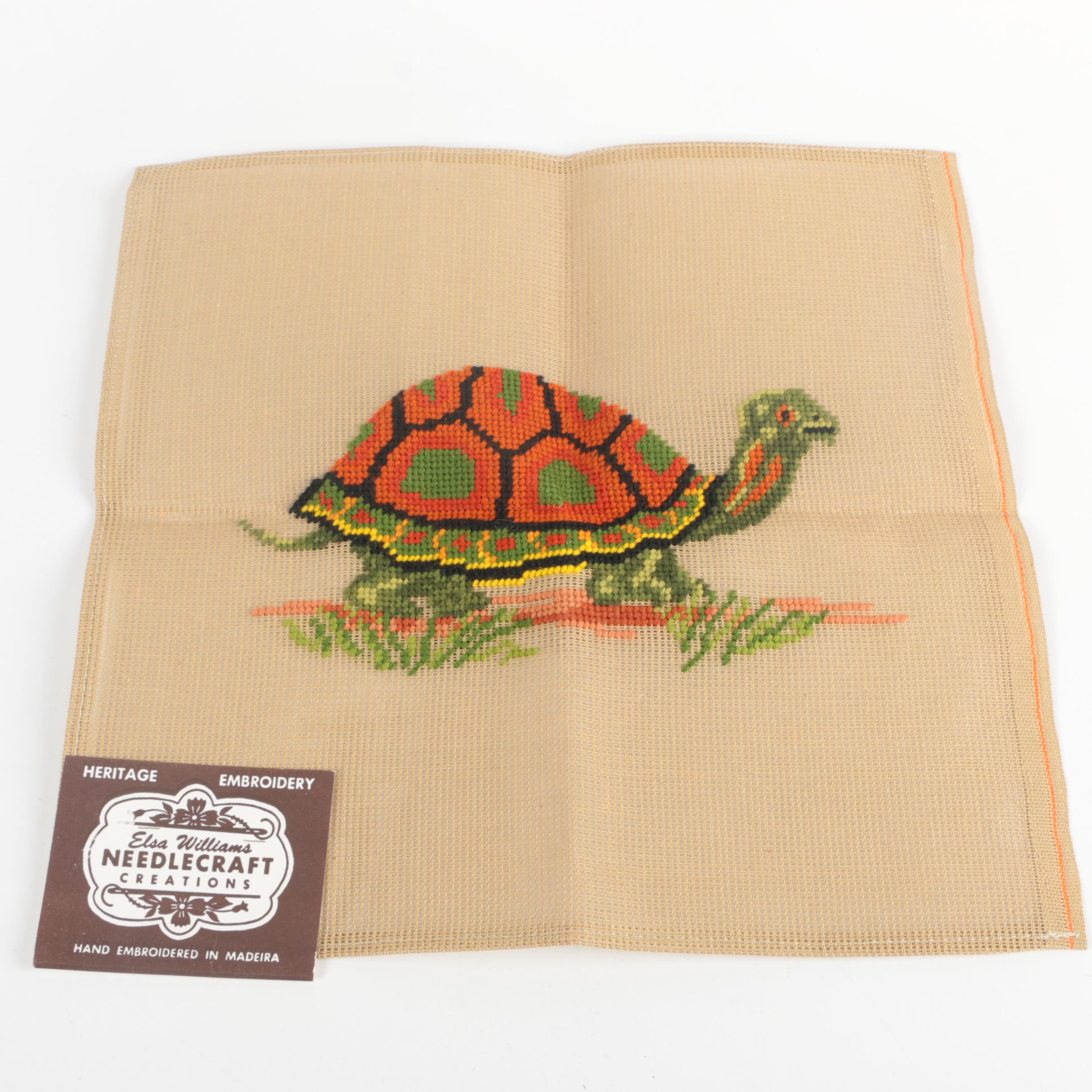 Vintage Needlepoint Samples and Kits