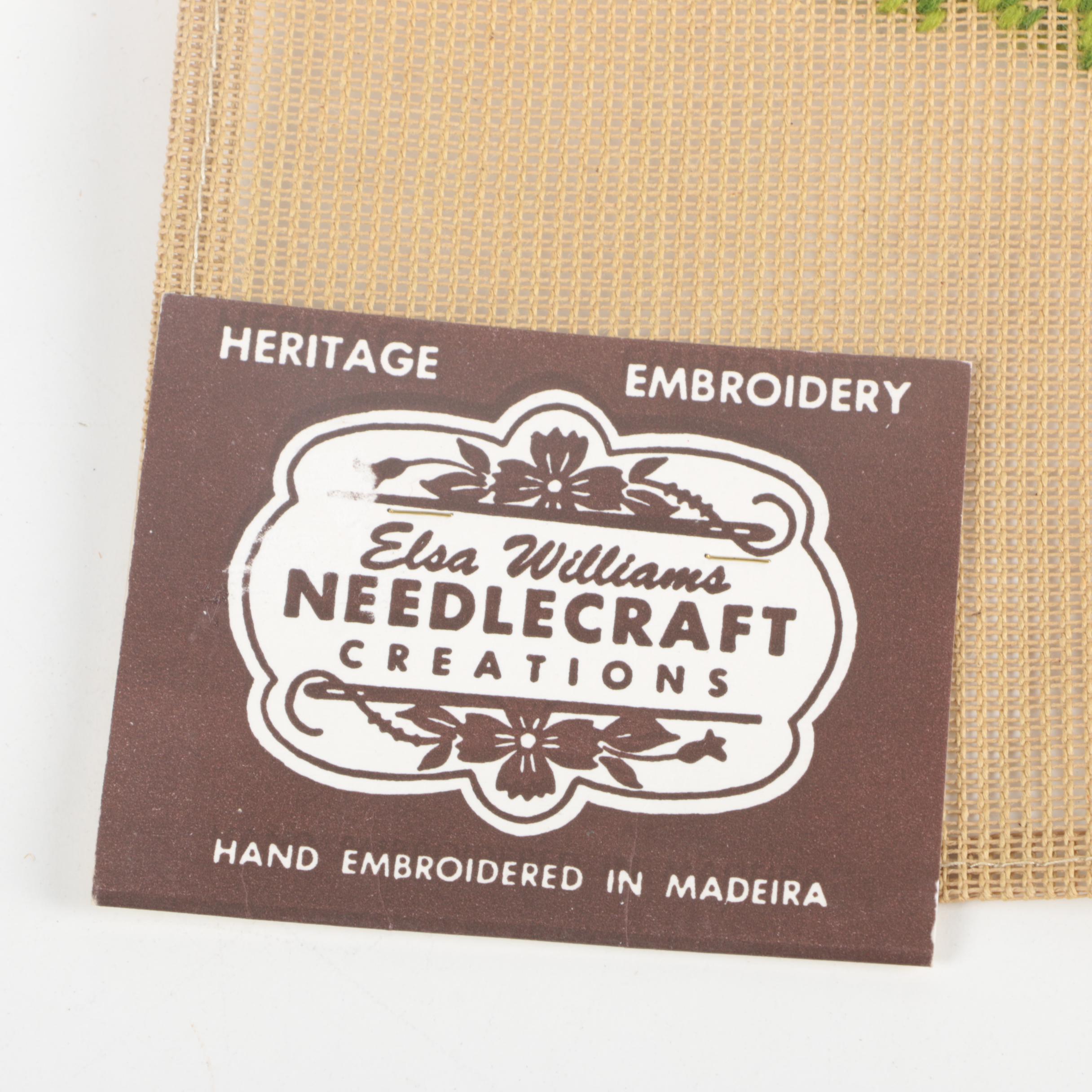 Vintage Needlepoint Samples and Kits