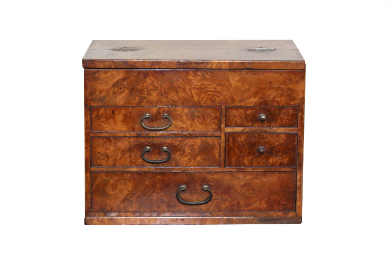 Amboyna Burl Wood Box