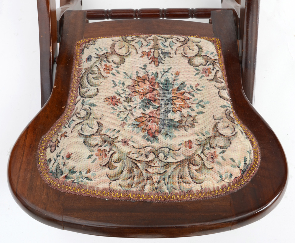 Victorian Folding Rocking Chair