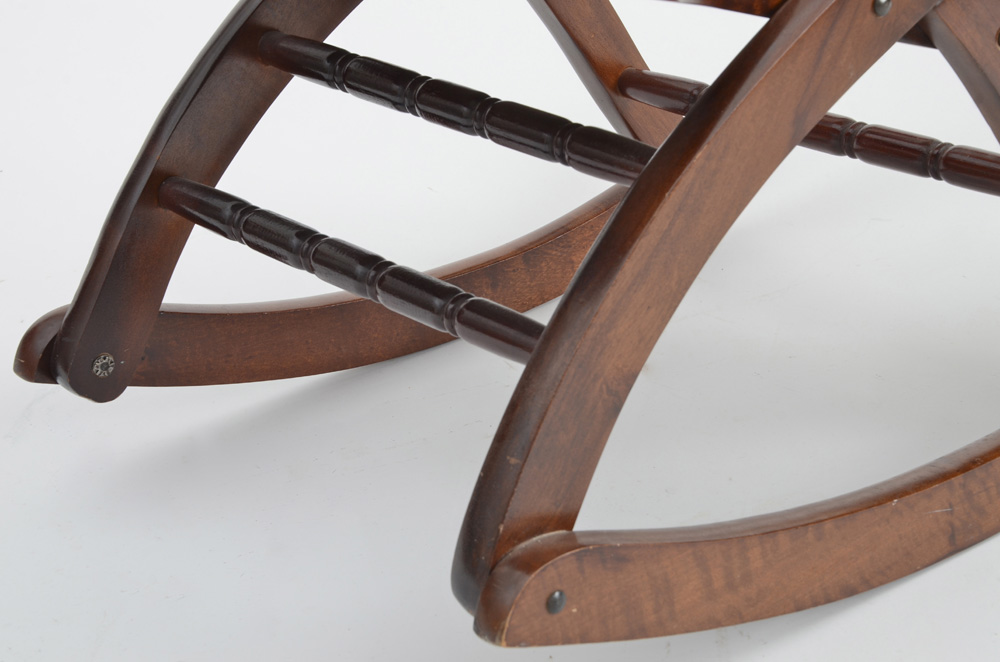 Victorian Folding Rocking Chair