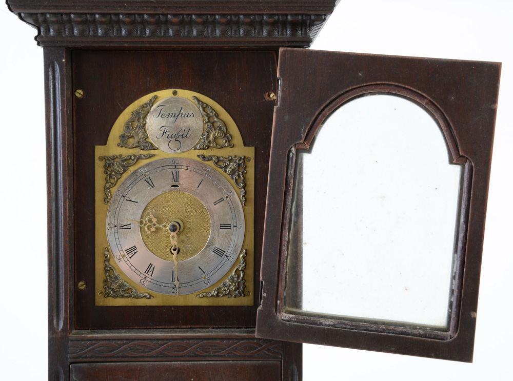 Vintage Mahogany Grandmother Clock