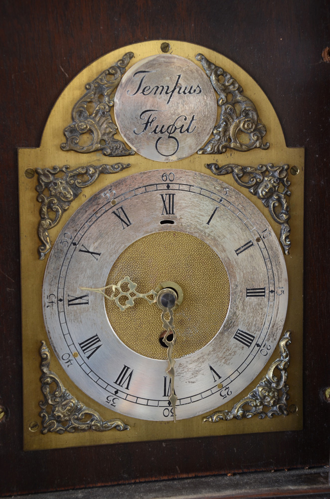 Vintage Mahogany Grandmother Clock