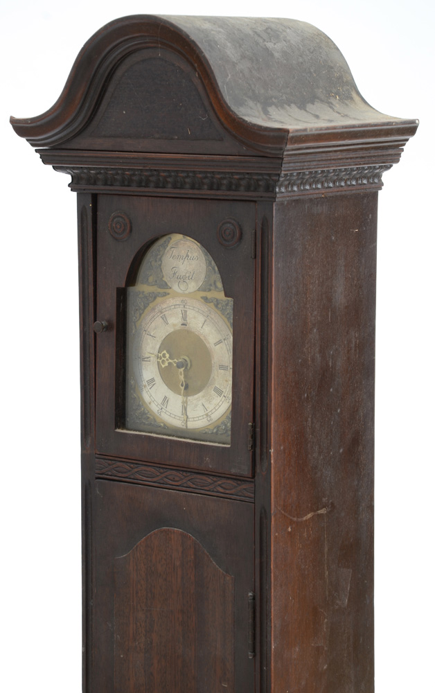 Vintage Mahogany Grandmother Clock