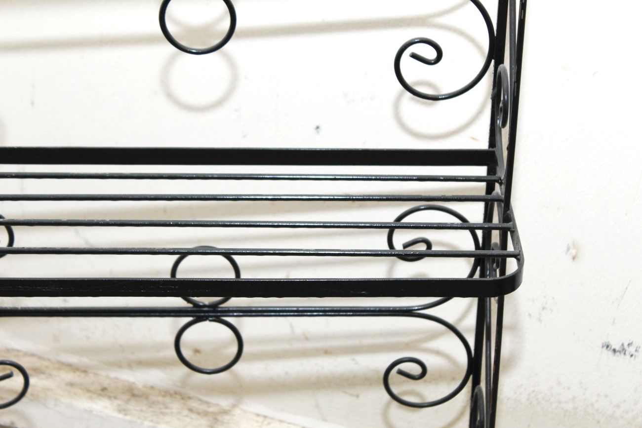 Wrought Iron Baker's Rack