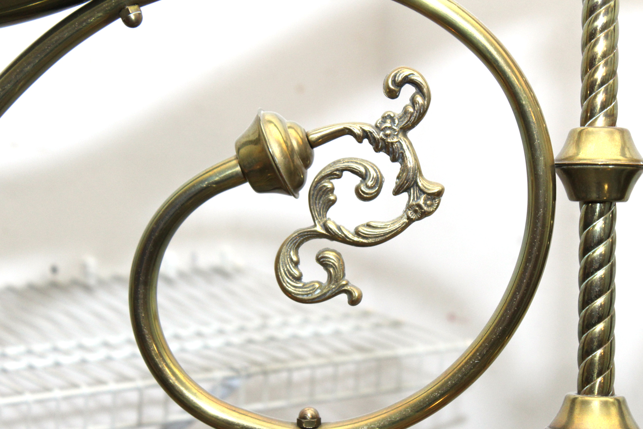 Brass Queen-Size Bed Frame