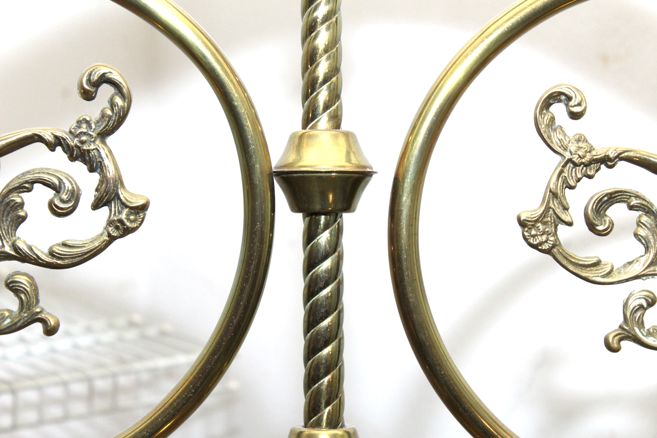 Brass Queen-Size Bed Frame