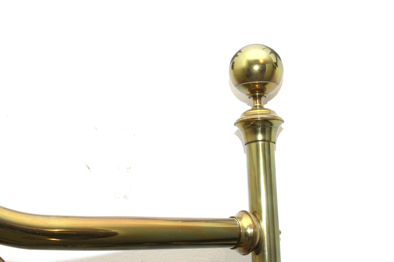 Brass Queen-Size Bed Frame