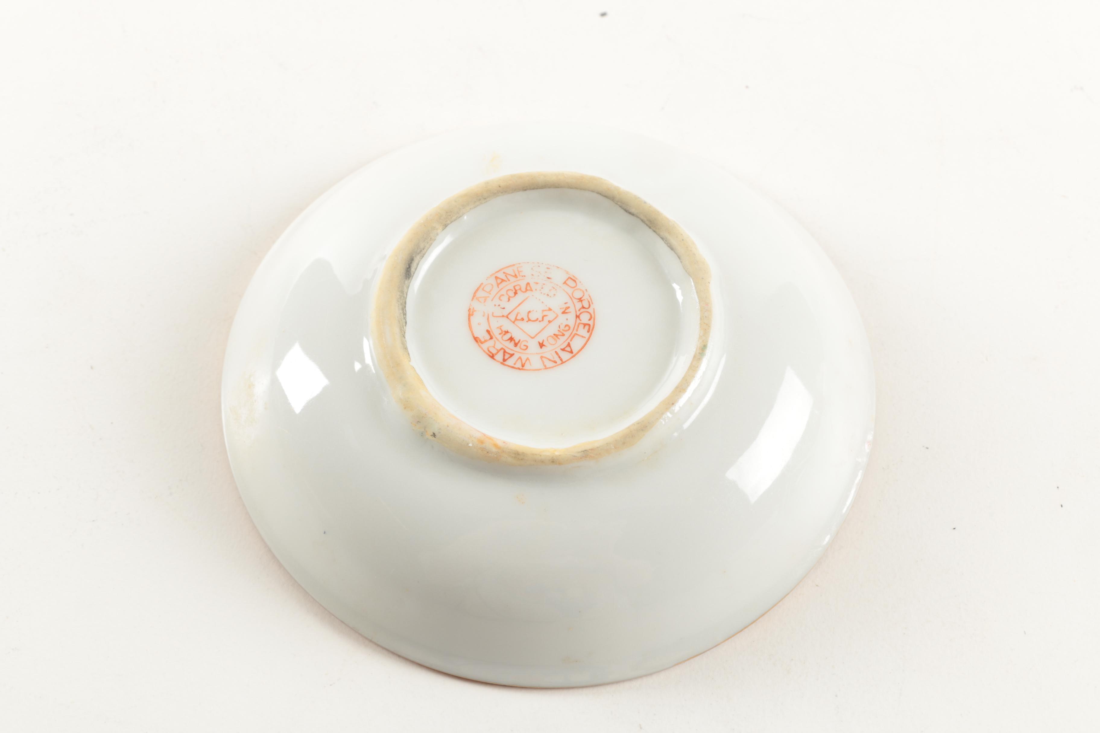 Rose Medallion and Rose Canton Porcelain Tableware