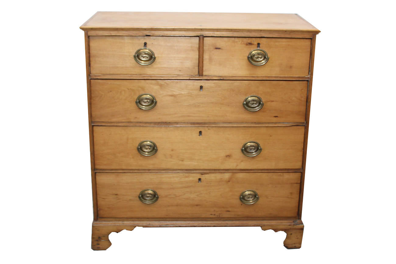 Antique Federal Style Birch Chest of Drawers