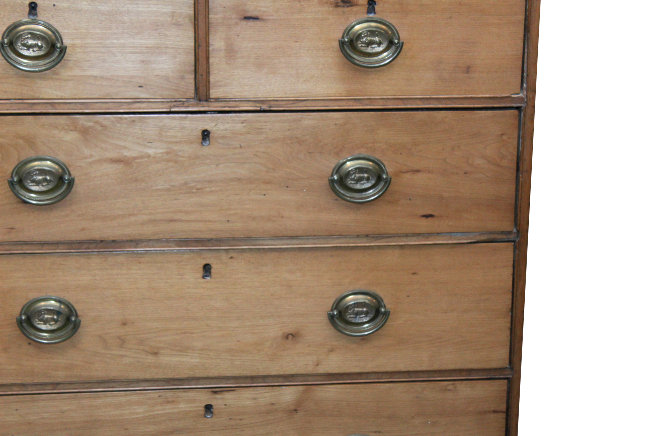 Antique Federal Style Birch Chest of Drawers