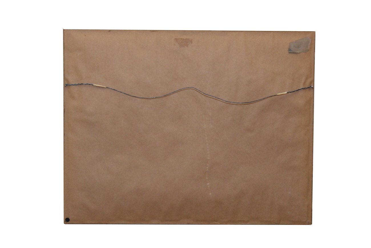 Antique Felmund D. Lune Watercolor on Paper