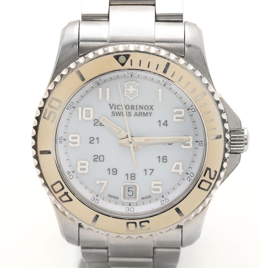 Victorinox Stainless Steel Wristwatch