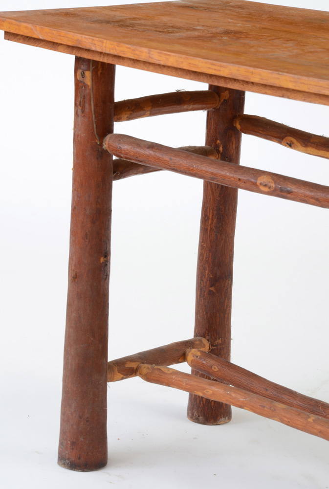 Vintage Rustic Oak Top Table