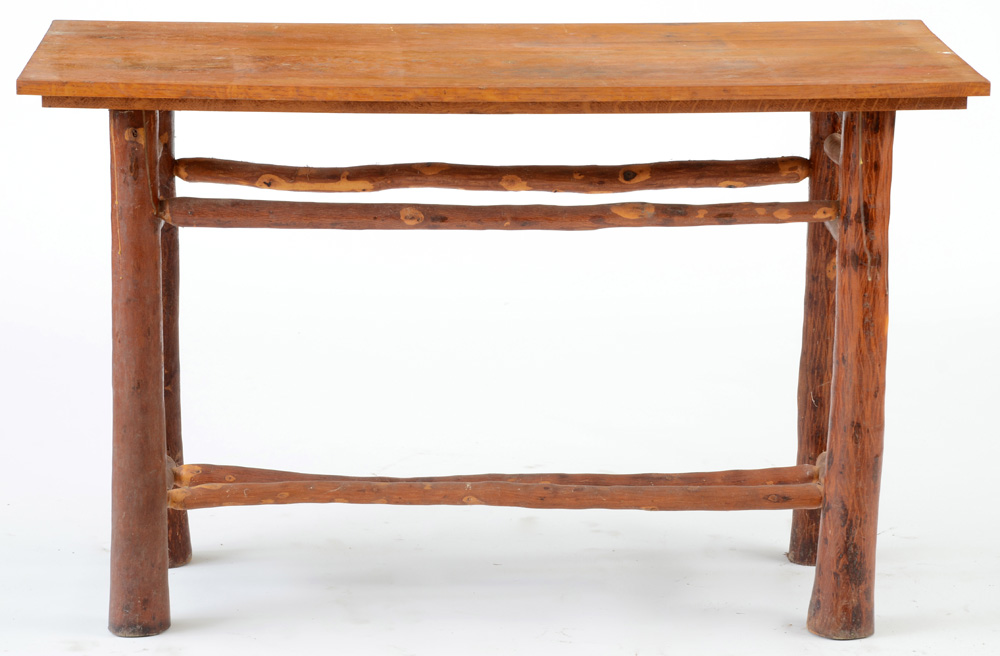 Vintage Rustic Oak Top Table