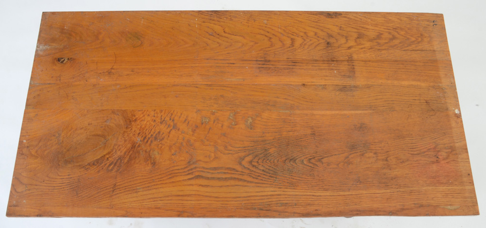 Vintage Rustic Oak Top Table