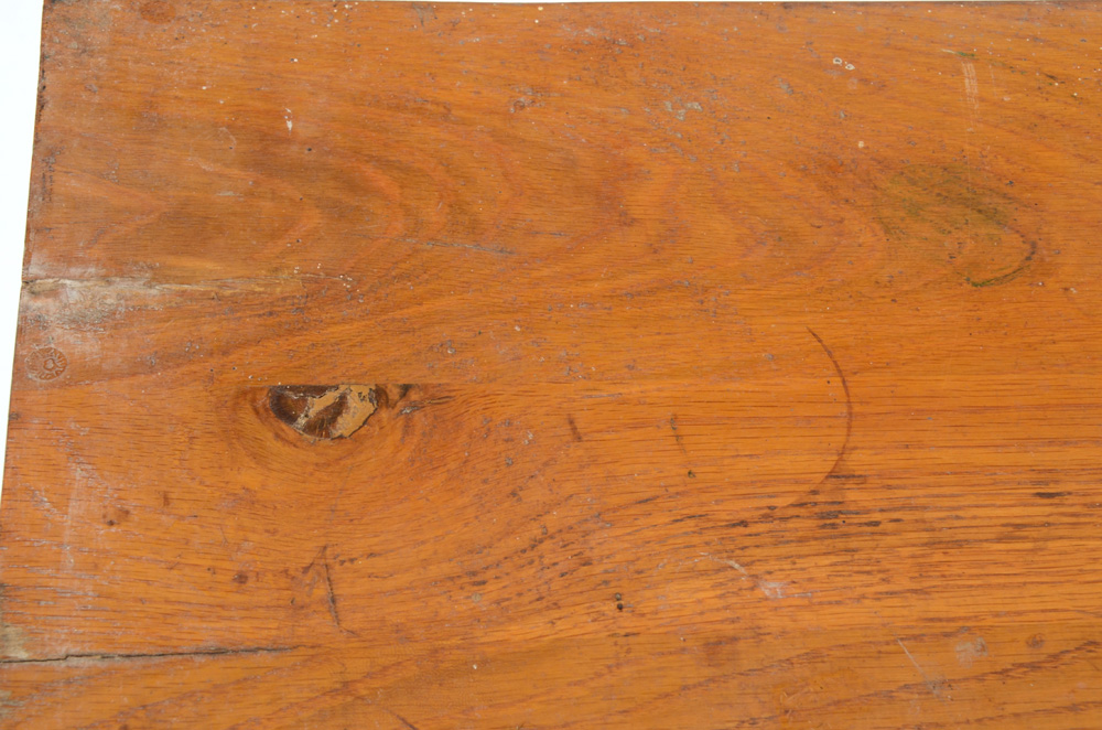 Vintage Rustic Oak Top Table