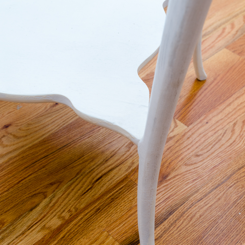 Vintage White Side Table