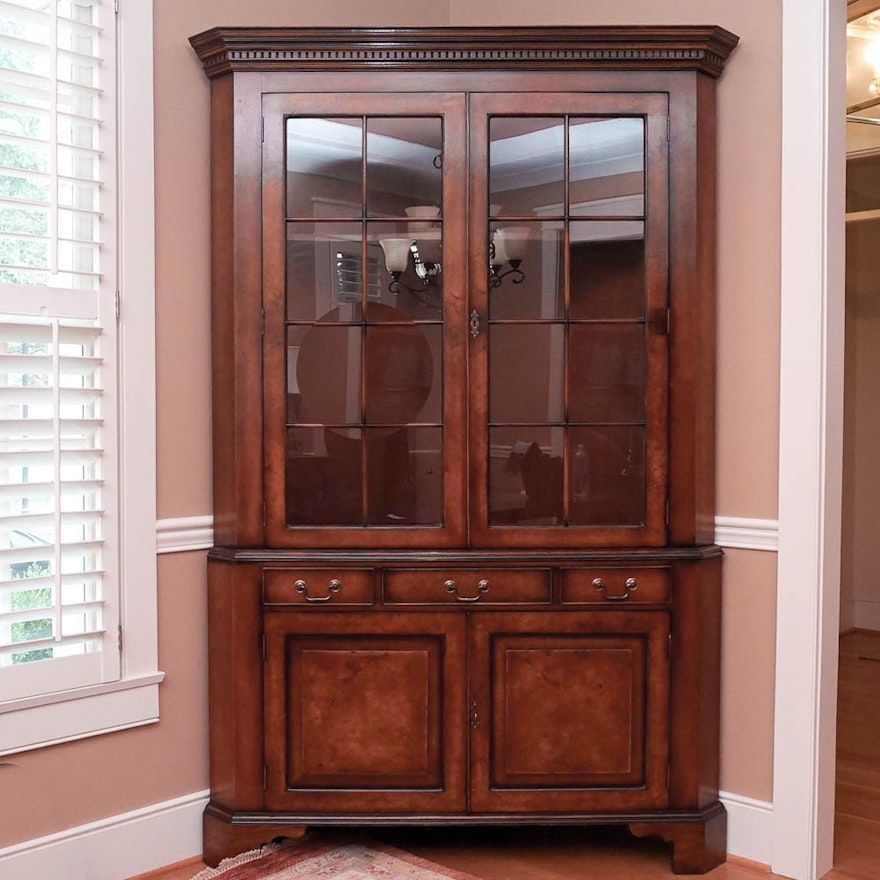Chippendale Style Corner Cabinet