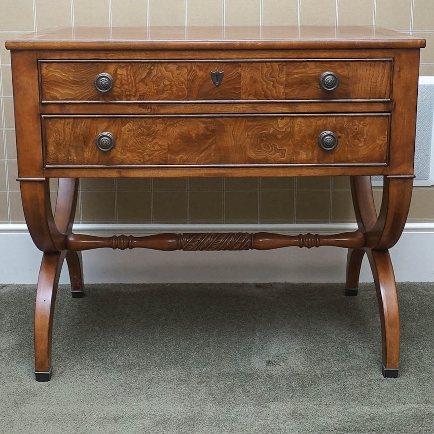 Mahogany Side Table by Ethan Allen