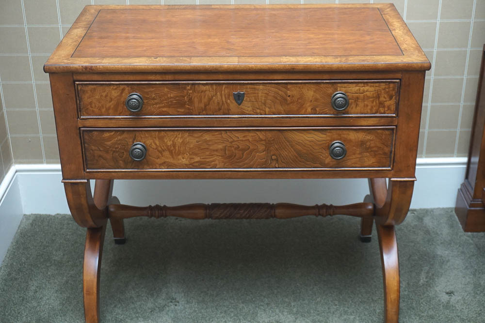 Mahogany Side Table by Ethan Allen