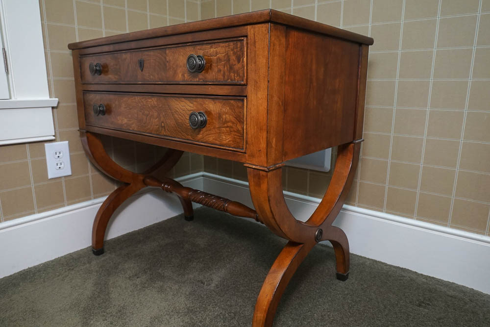 Mahogany Side Table by Ethan Allen