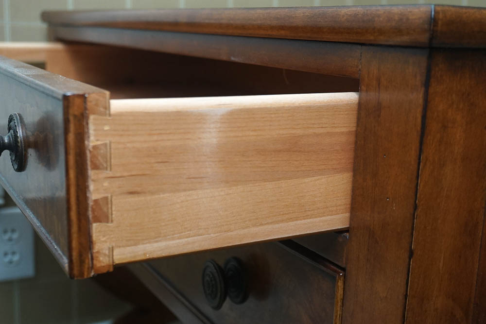 Mahogany Side Table by Ethan Allen