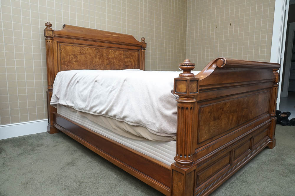 Queen Size Cherry Bed Frame