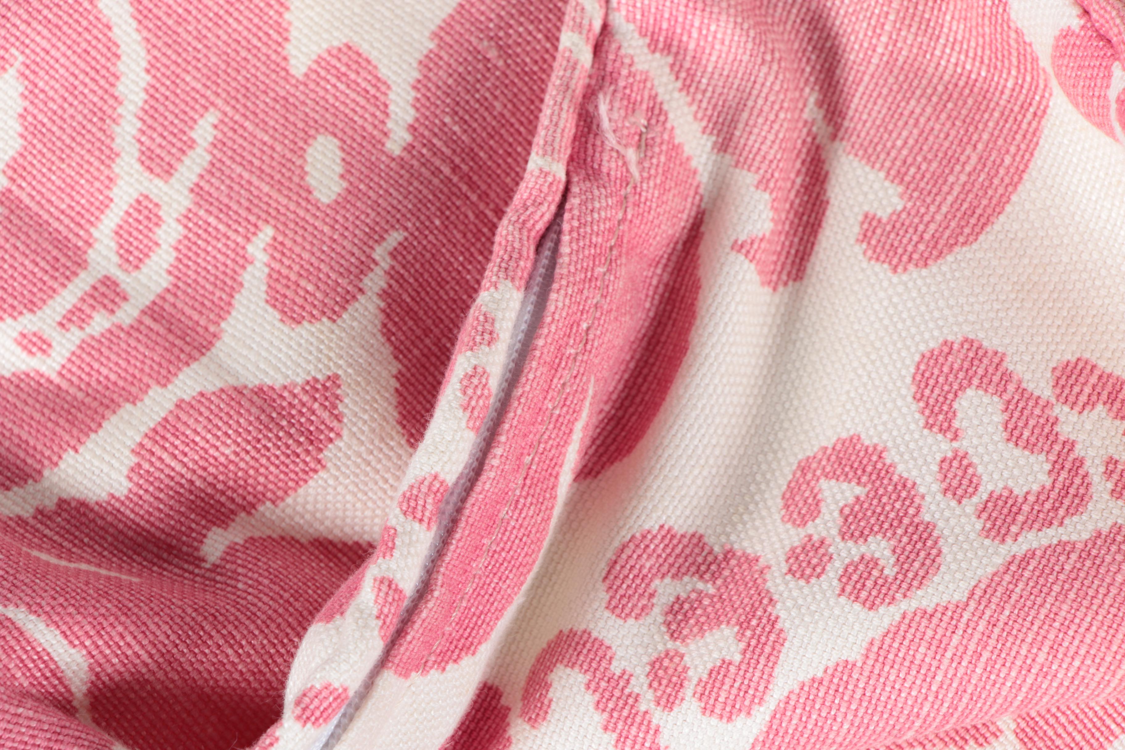 Serena & Lily Linen Window Panel and Printed Pillow Covers