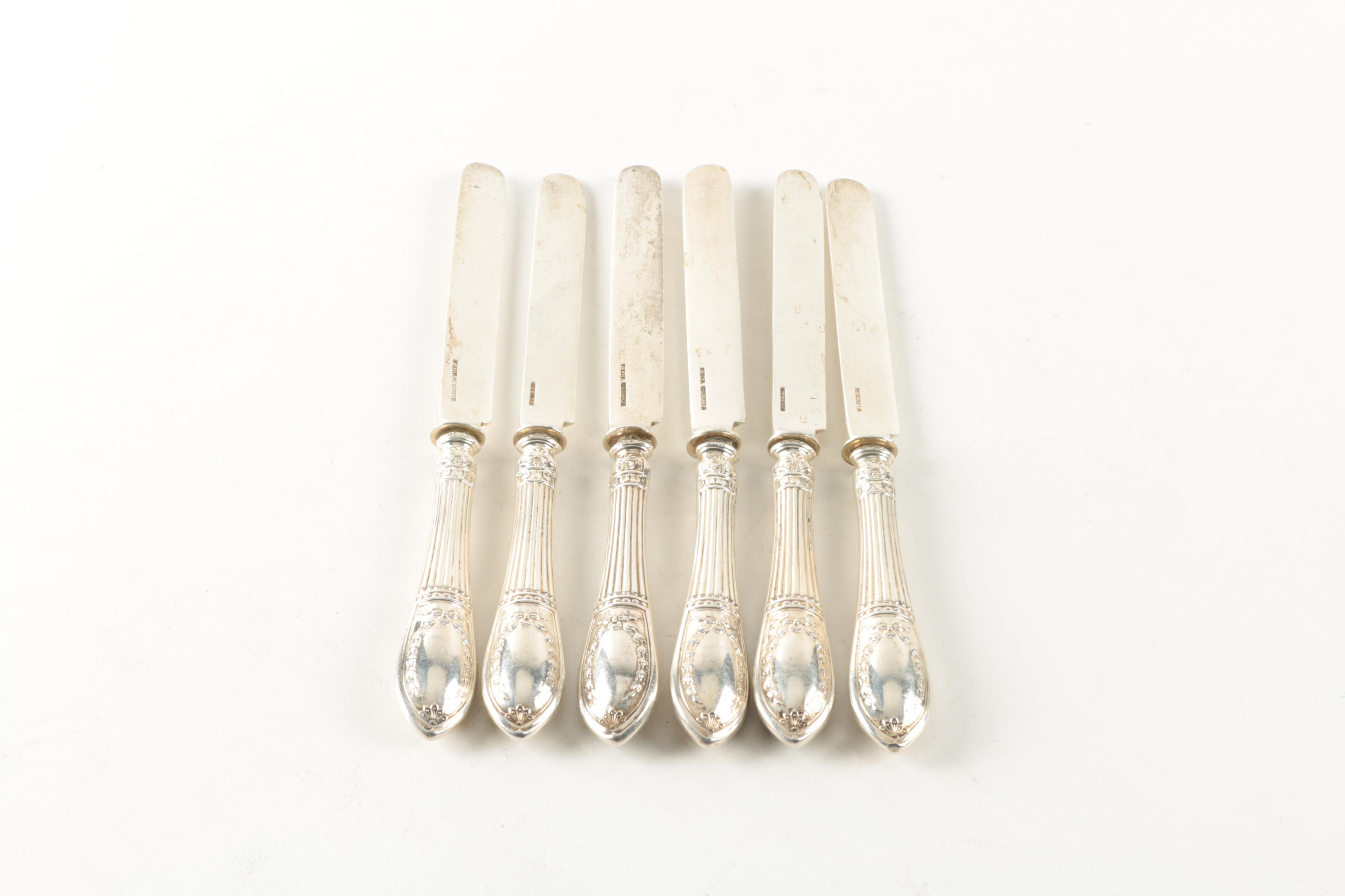 M. H. Wilkens & Söhne 800 Silver Flatware Set
