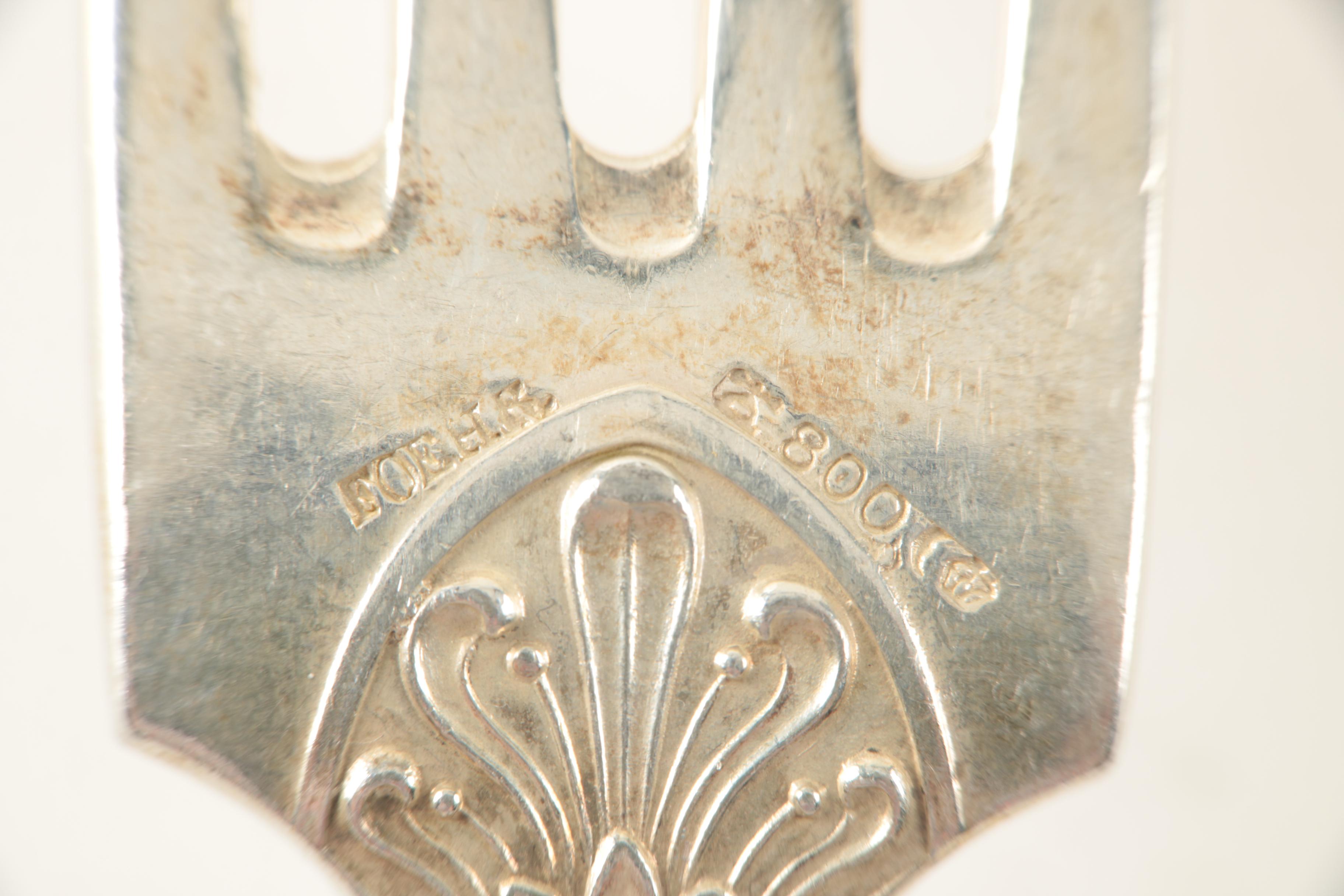 M. H. Wilkens & Söhne 800 Silver Flatware Set