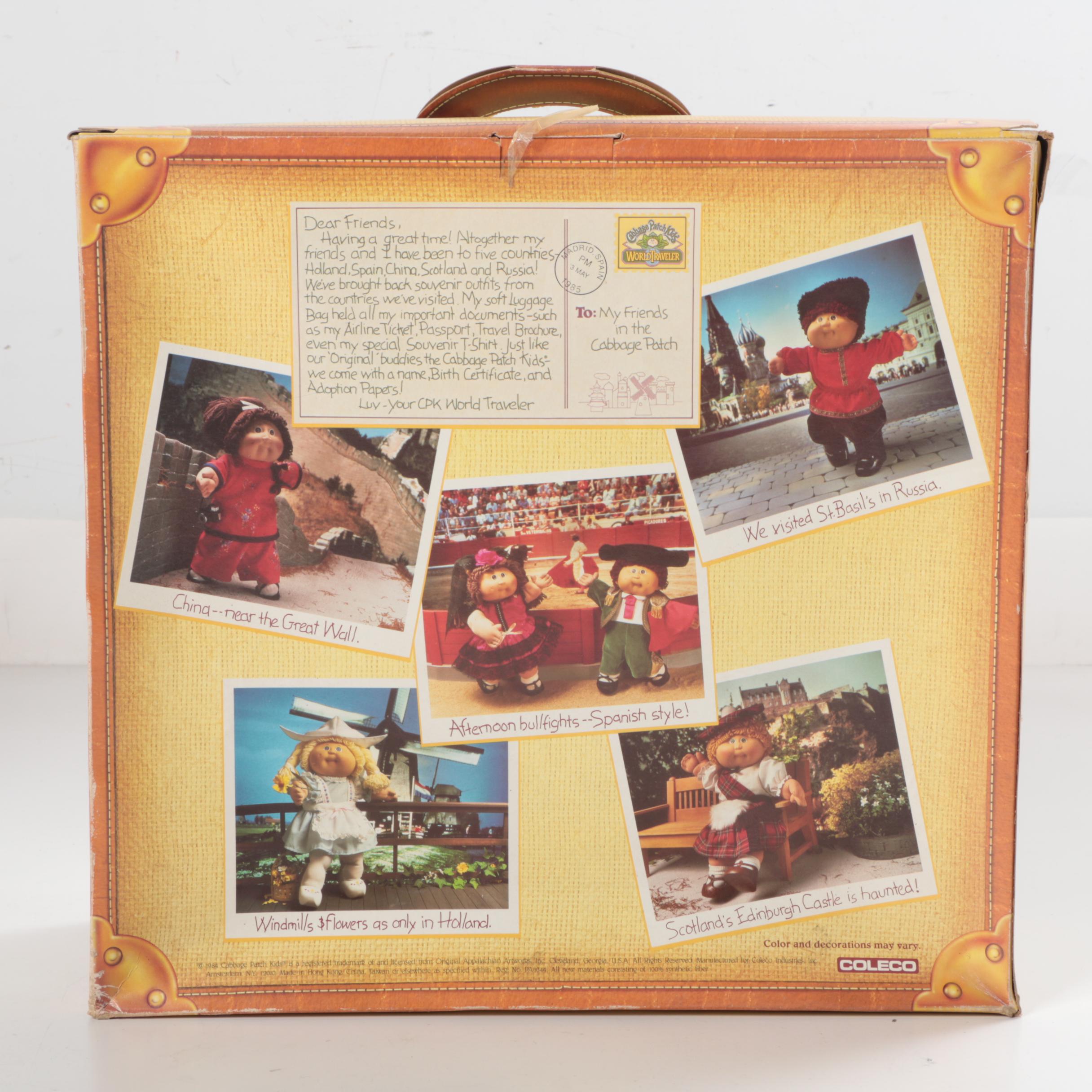 Four World Traveler Cabbage Patch Kids