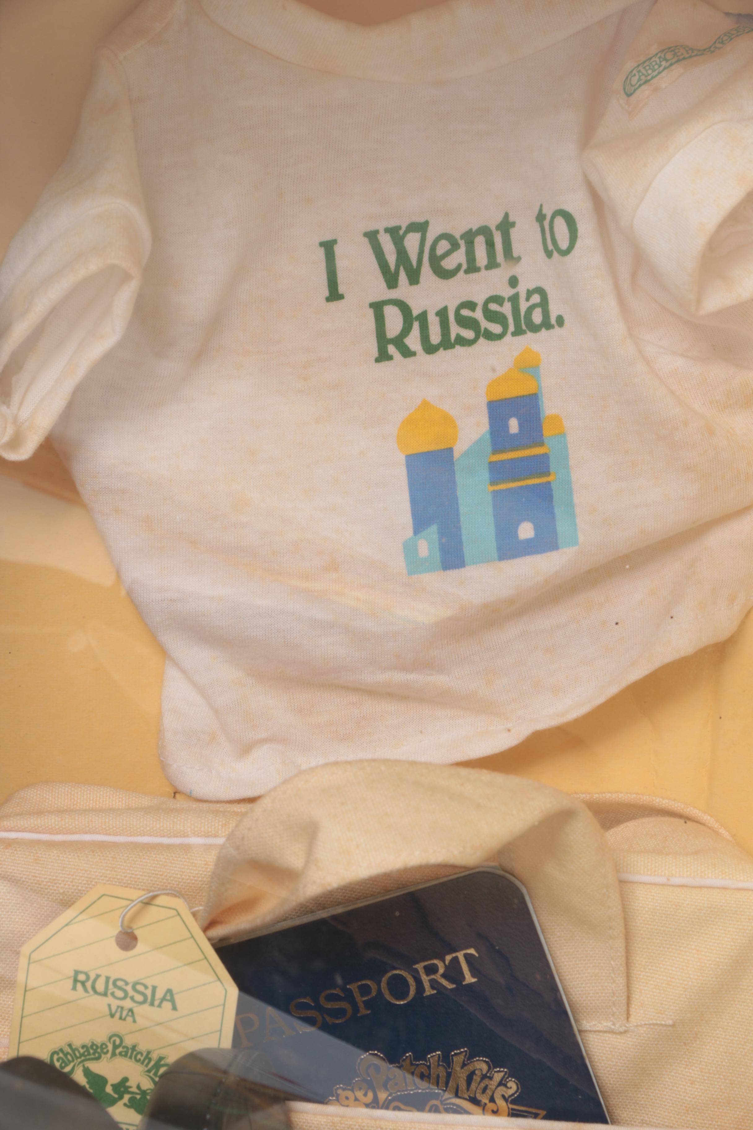 Four World Traveler Cabbage Patch Kids