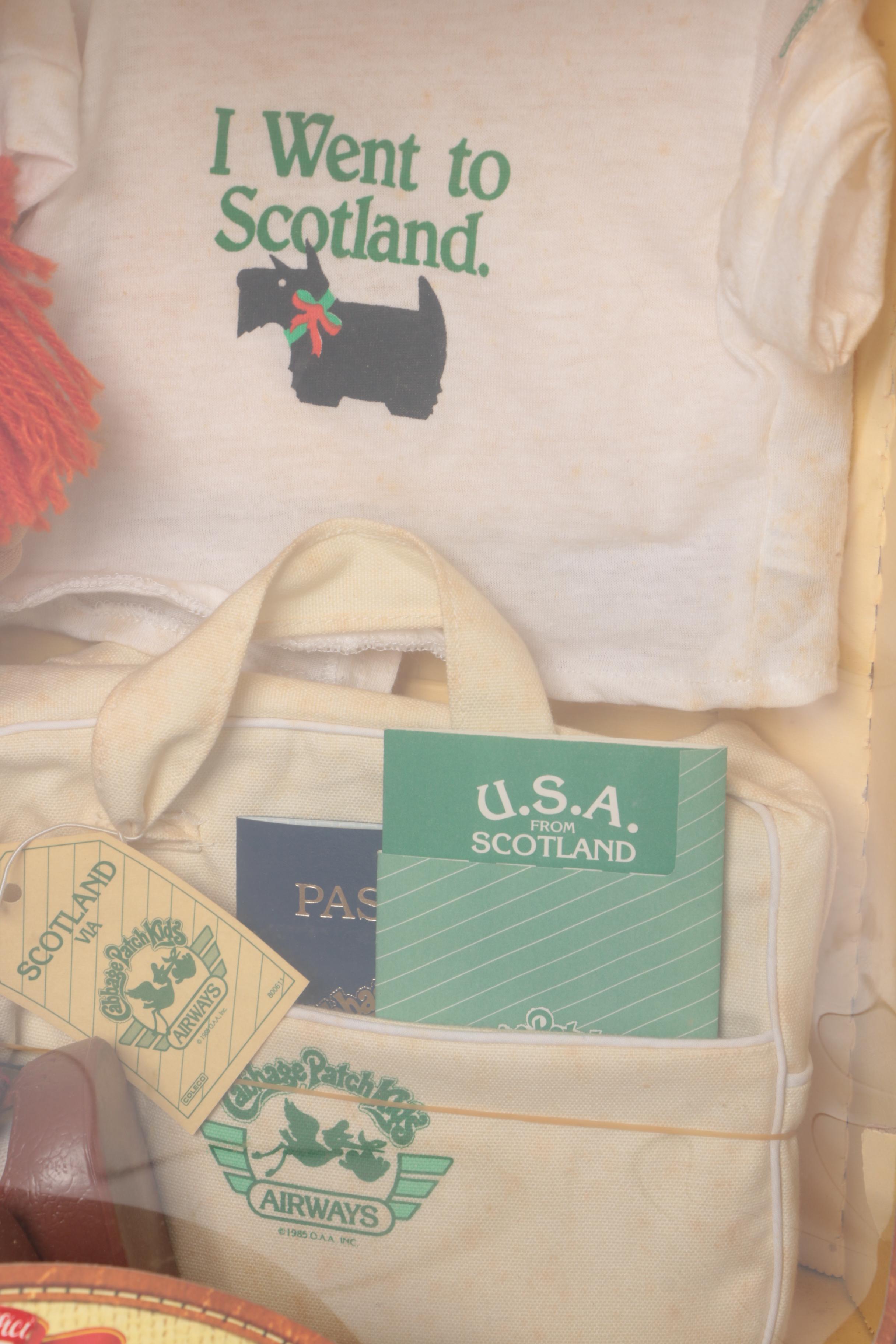 Four World Traveler Cabbage Patch Kids