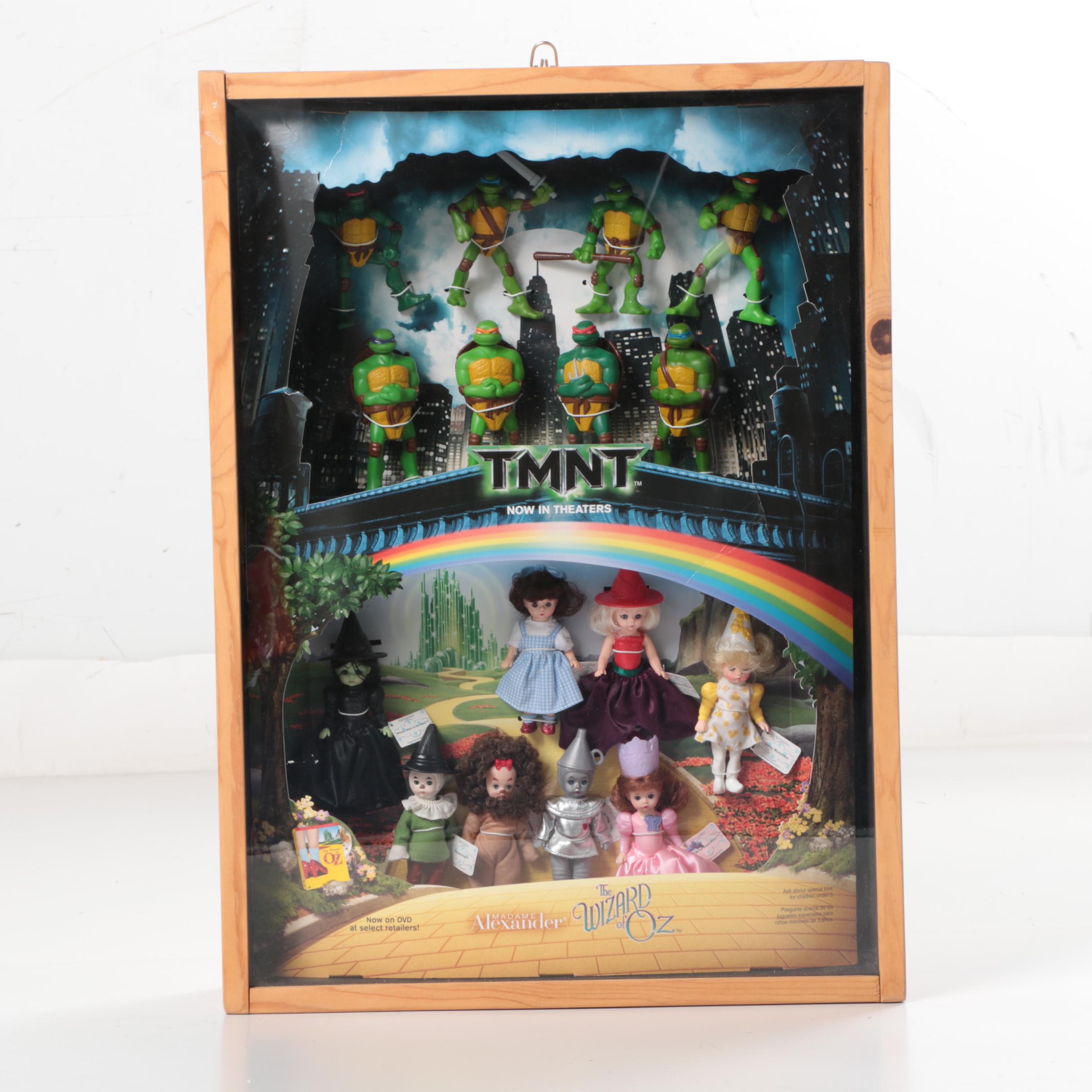 Madame Alexander Wizard of Oz / Teenage Mutant Ninja Turtles Collection in Box