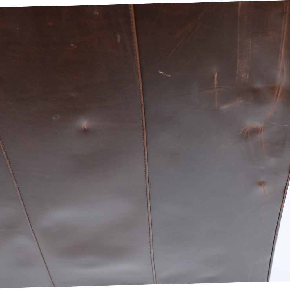 Full Grain Leather Club Chair By Mitchell Gold + Bob Williams