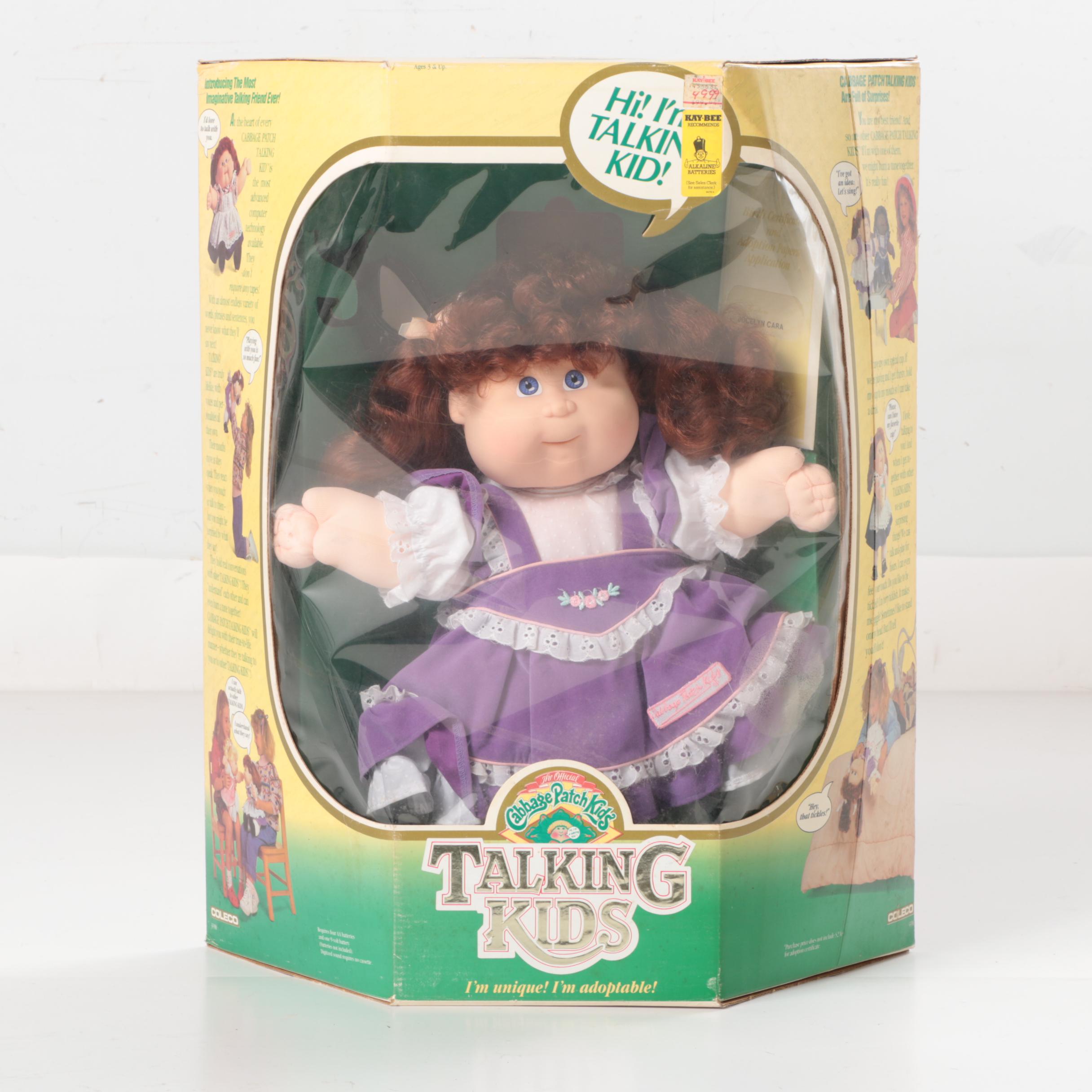 Assortment of Cabbage Patch Kids Including Holiday Baby