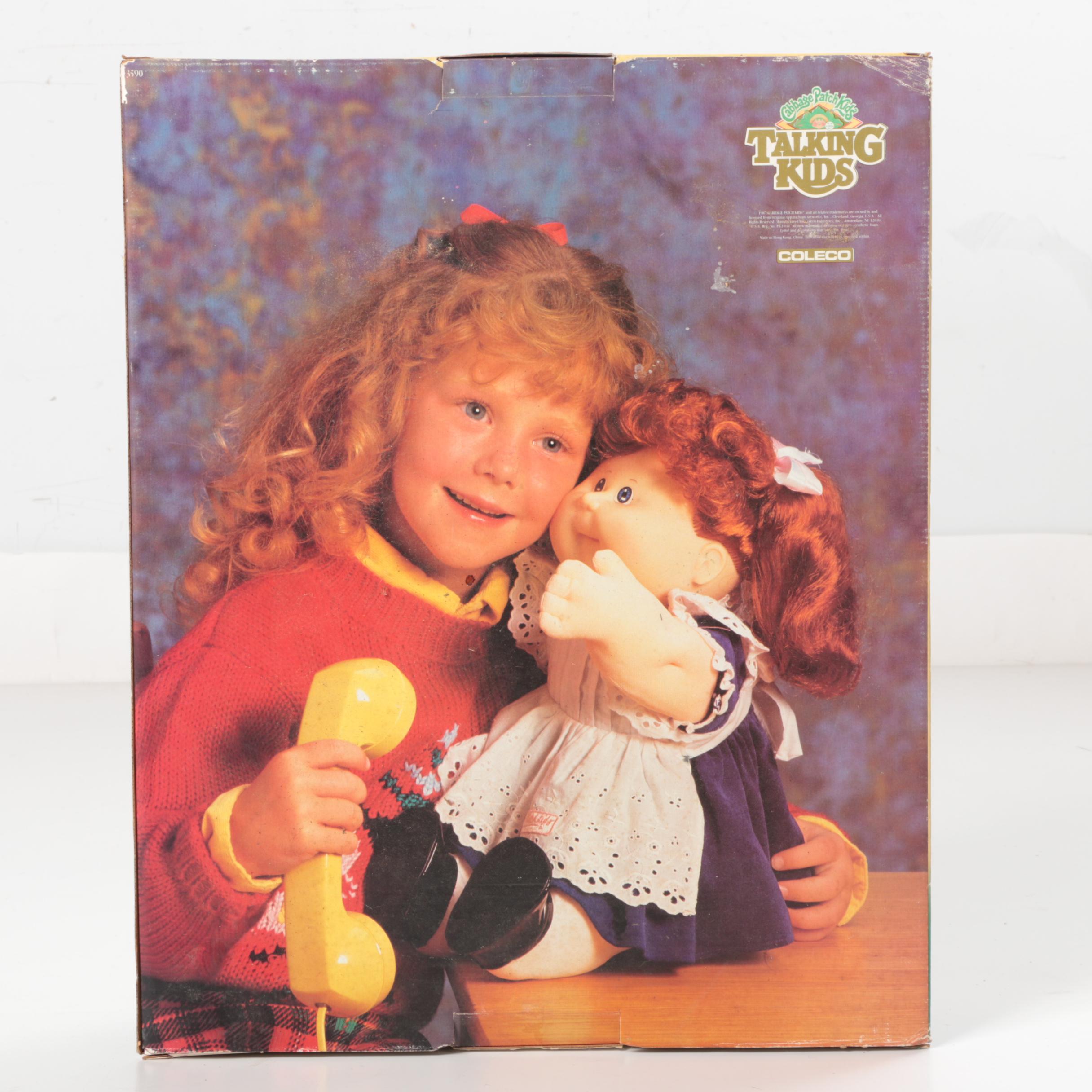 Assortment of Cabbage Patch Kids Including Holiday Baby