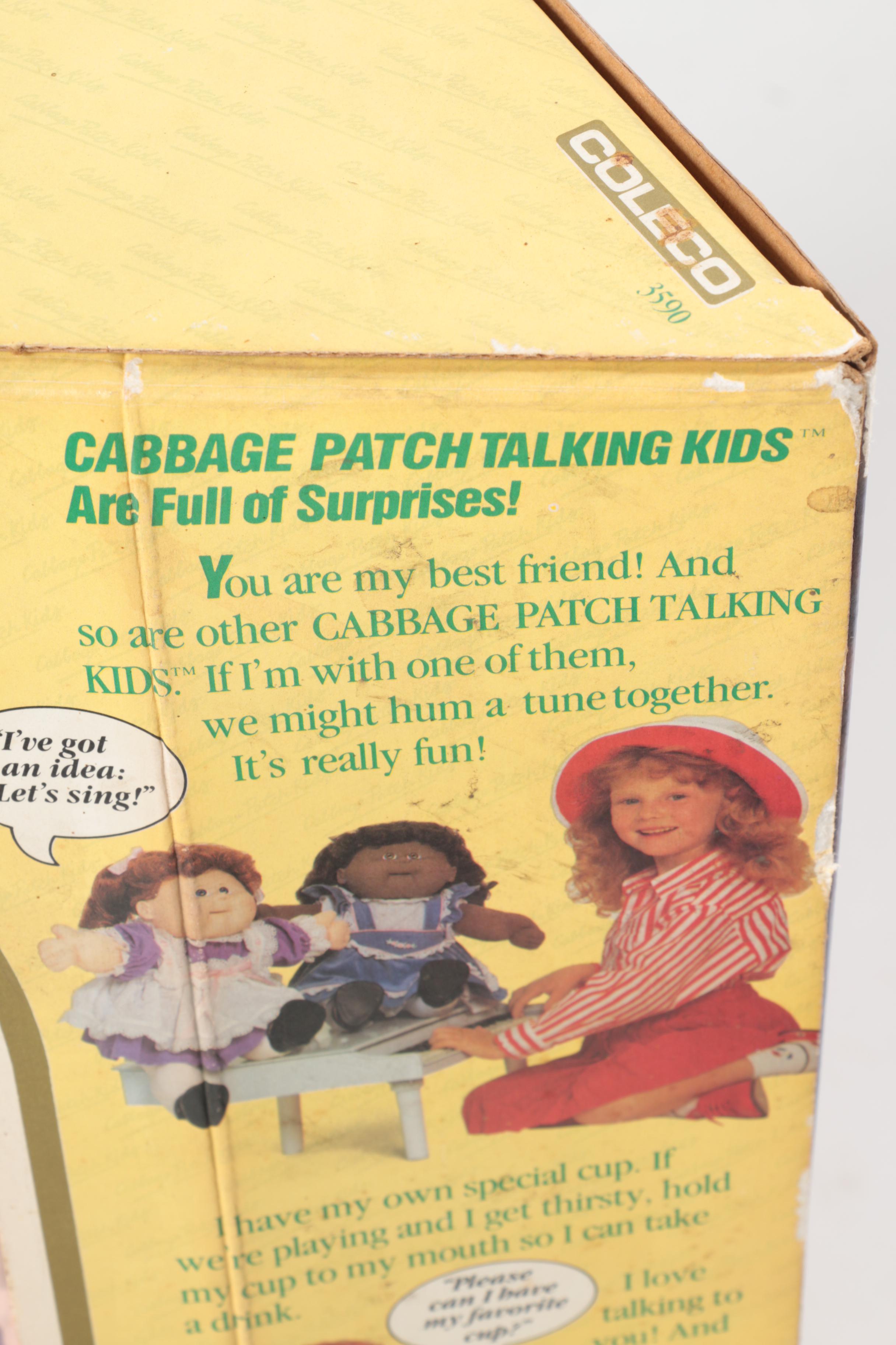 Assortment of Cabbage Patch Kids Including Holiday Baby