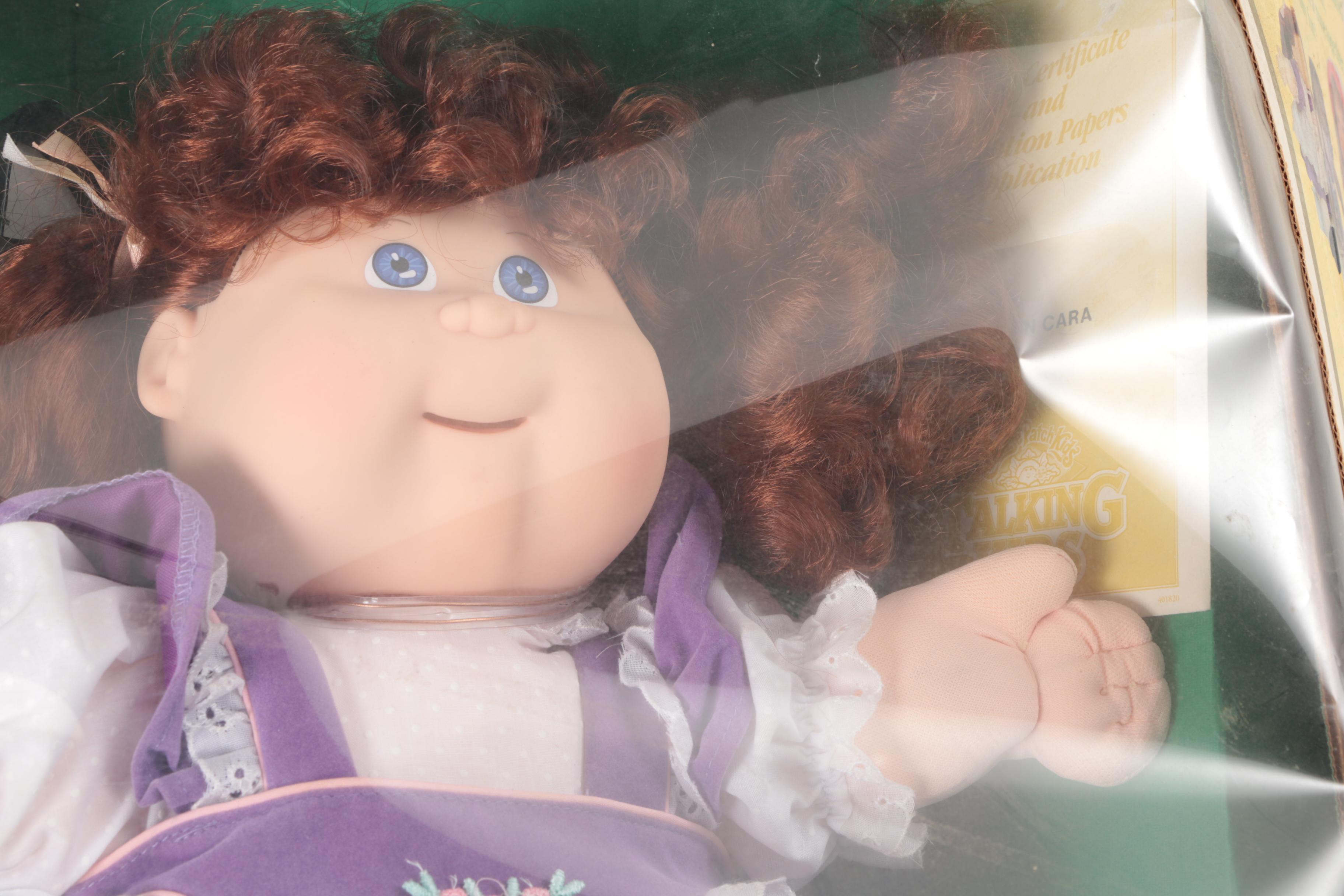 Assortment of Cabbage Patch Kids Including Holiday Baby