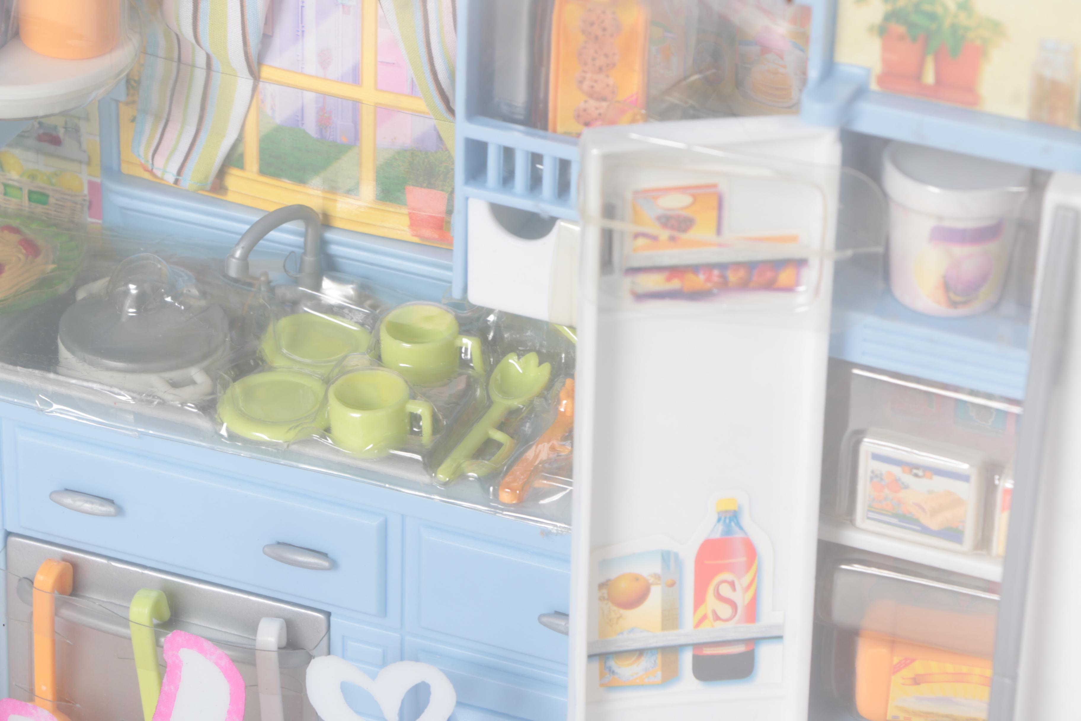 Four Barbie Furniture Sets