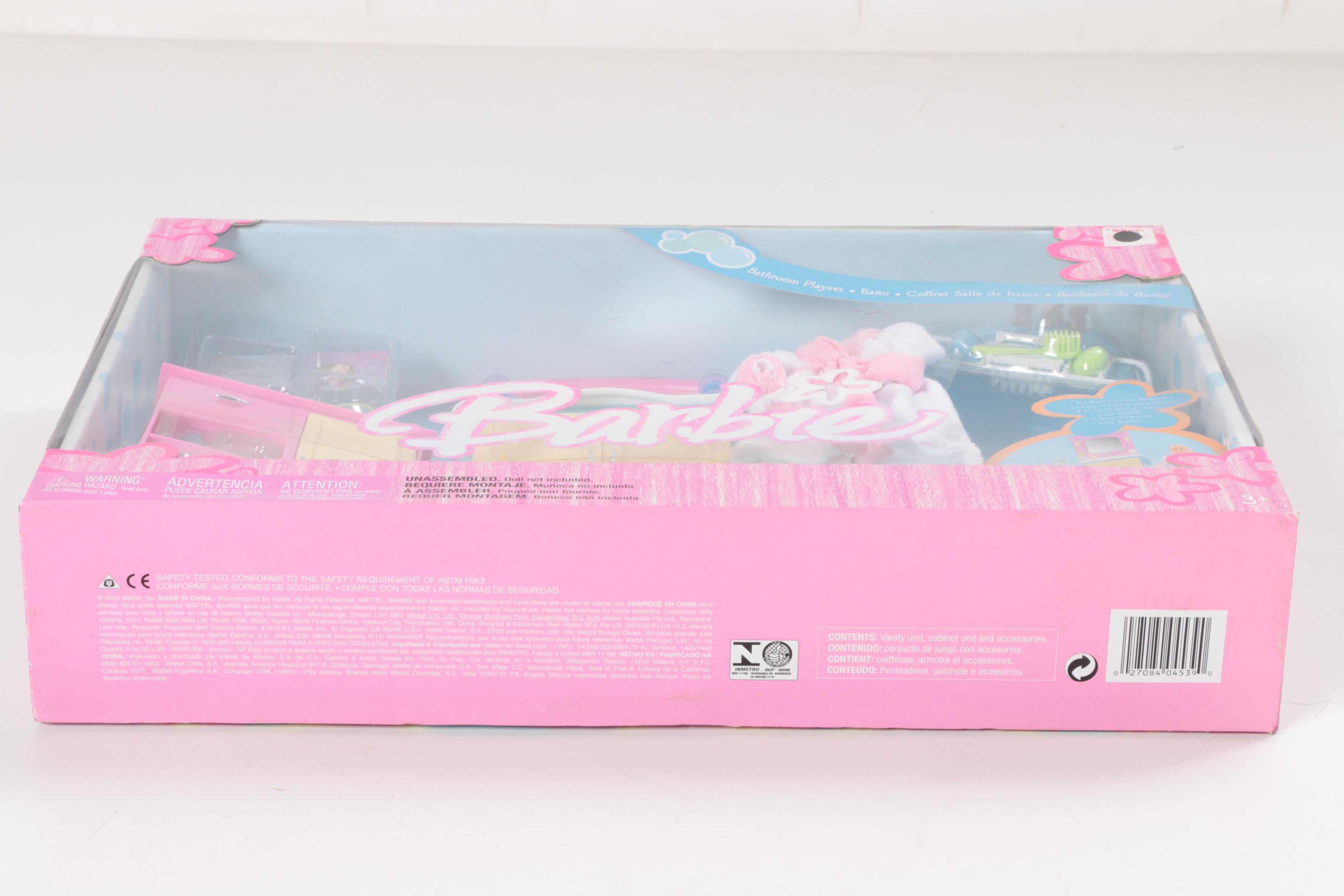 Four Barbie Furniture Sets