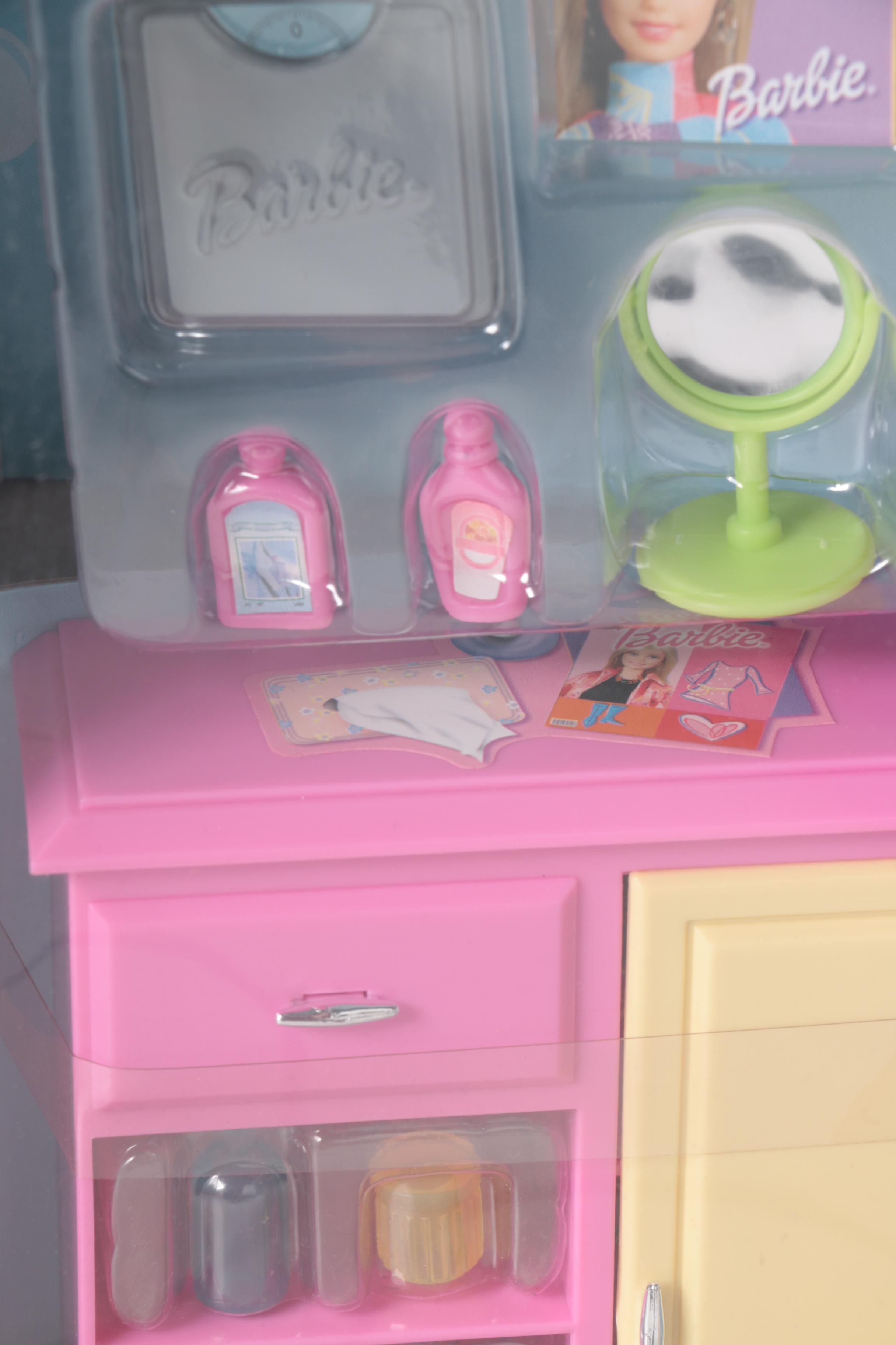 Four Barbie Furniture Sets