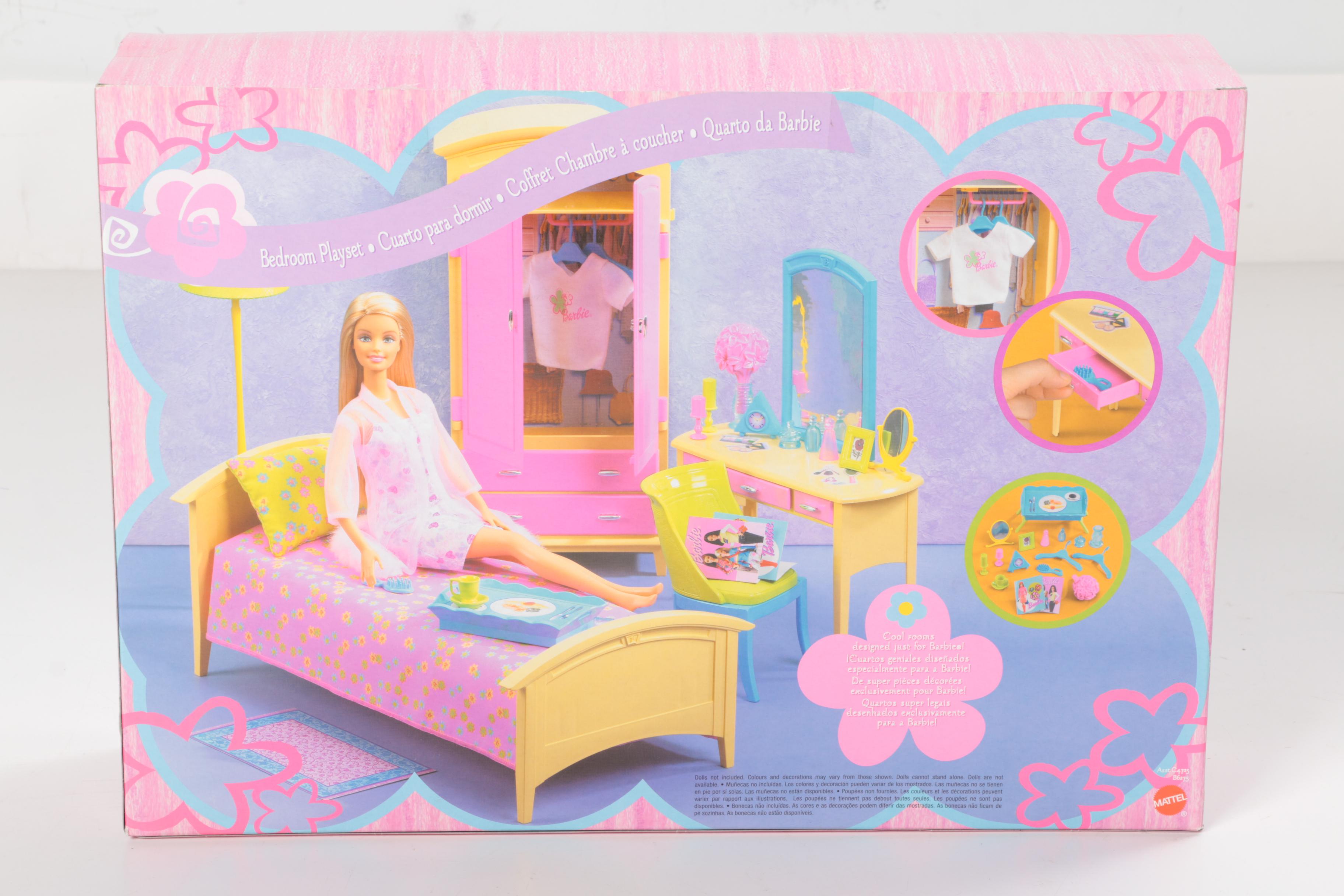 Four Barbie Furniture Sets