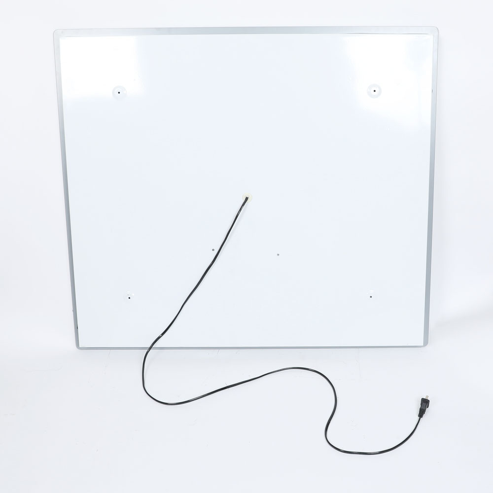 Virtua USA Glass Wall Mirror with Light
