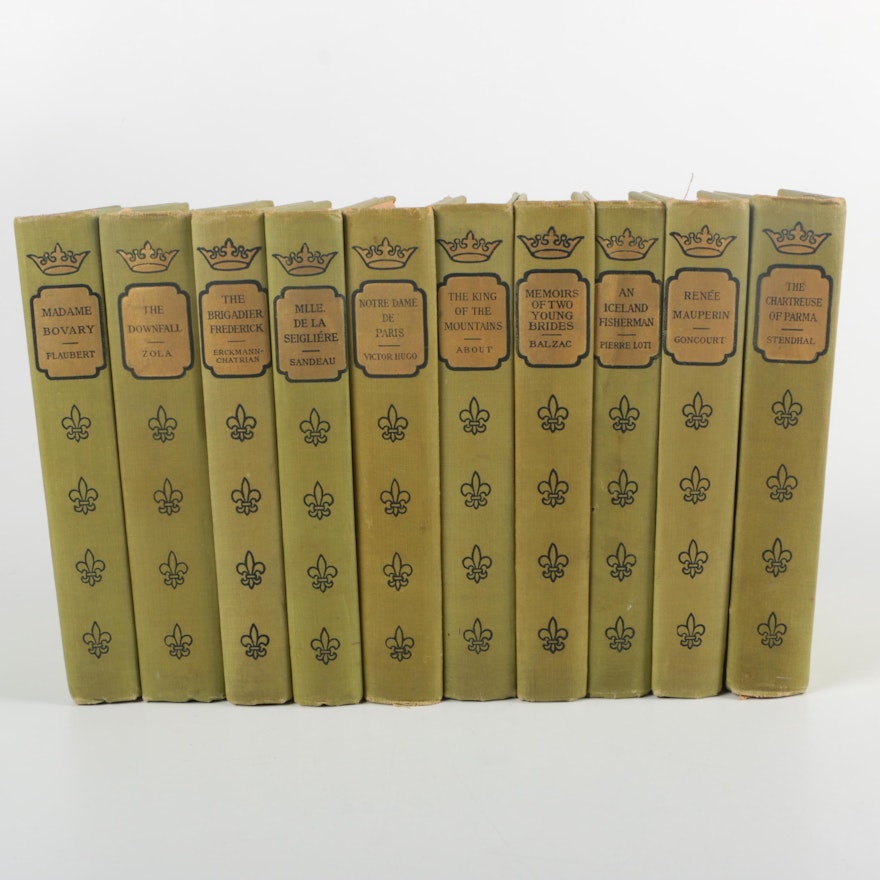 1902 Ten-Volume Collection of "The French Classical Romances"