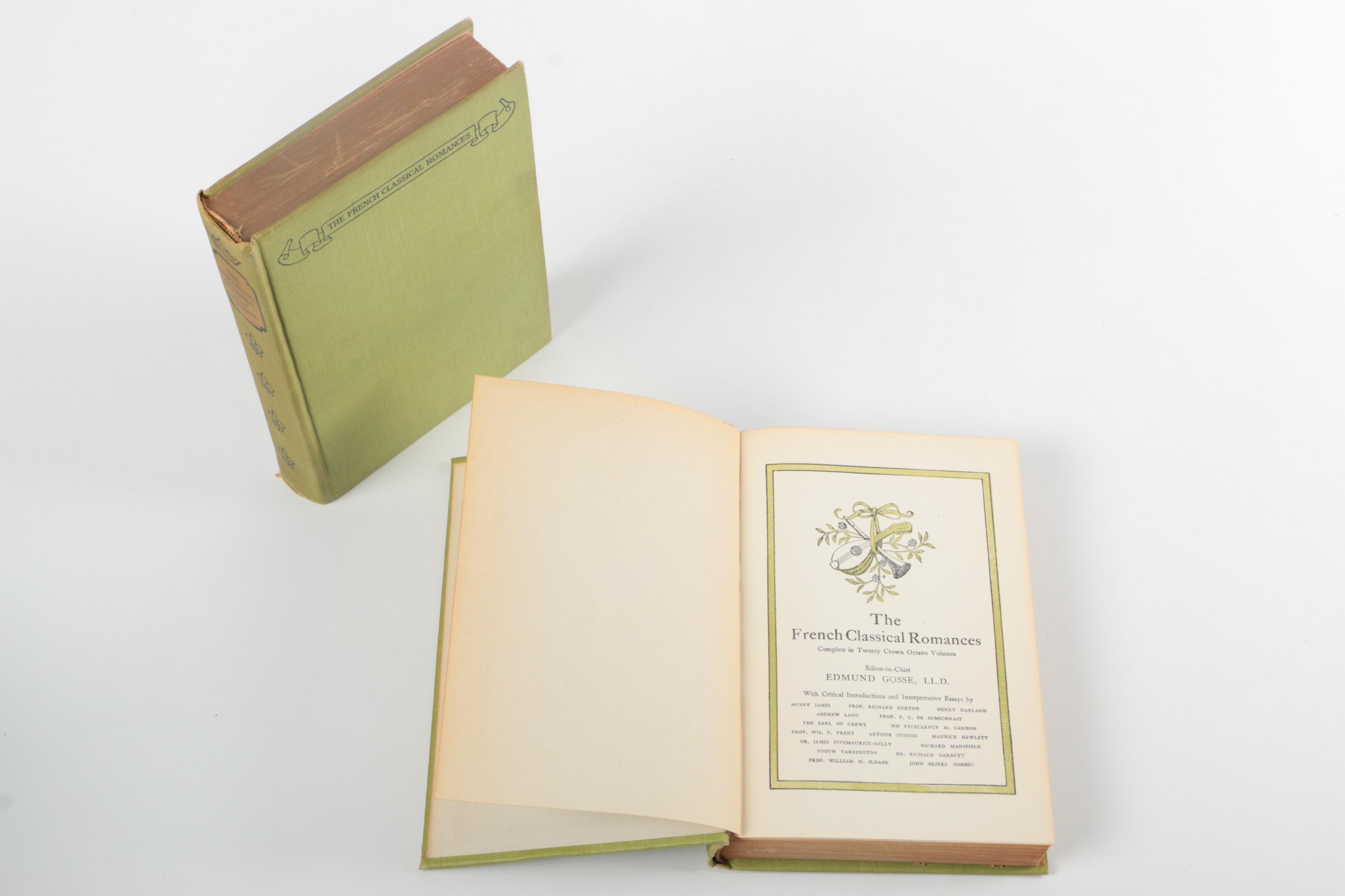 1902 Ten-Volume Collection of "The French Classical Romances"