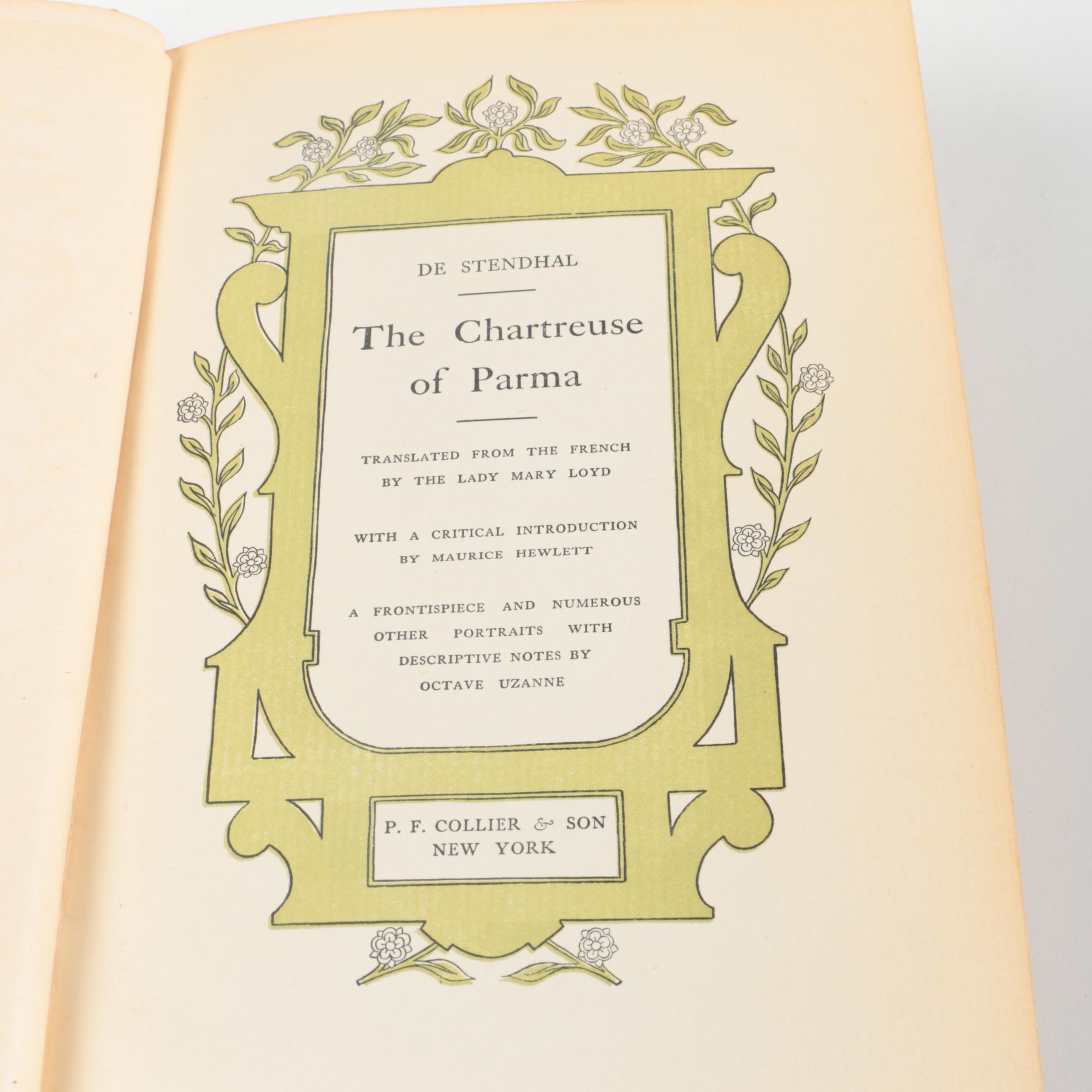 1902 Ten-Volume Collection of "The French Classical Romances"