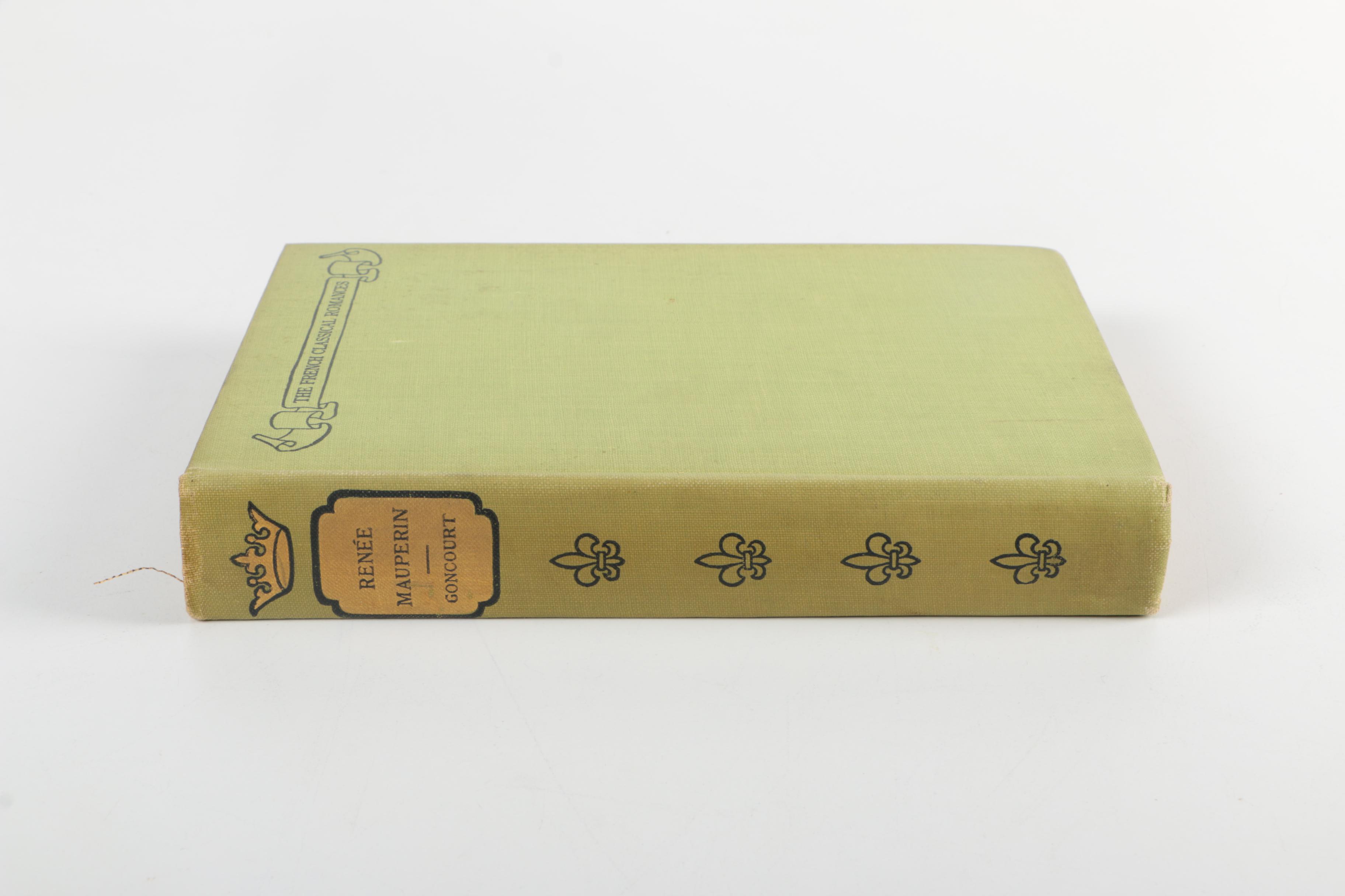 1902 Ten-Volume Collection of "The French Classical Romances"