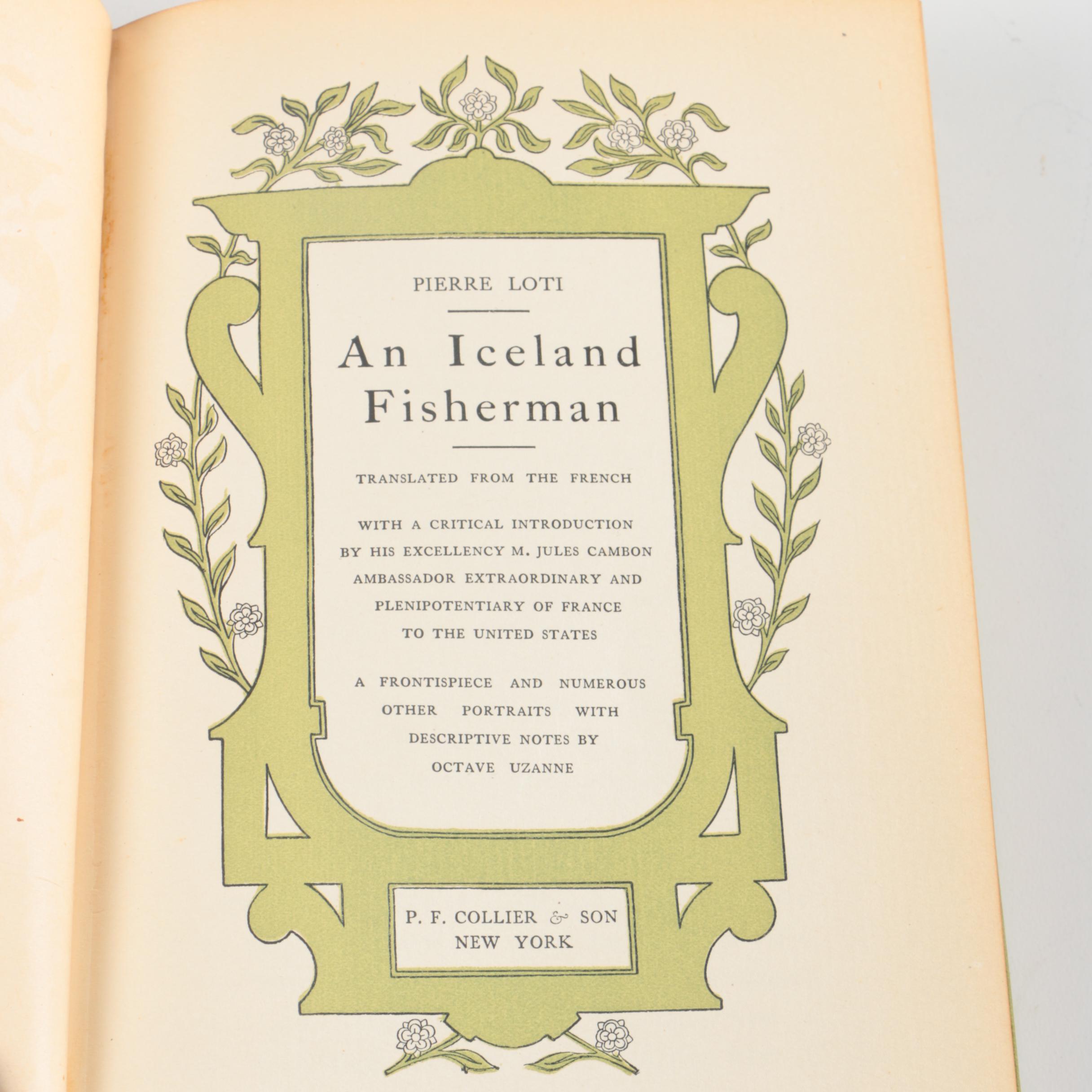 1902 Ten-Volume Collection of "The French Classical Romances"